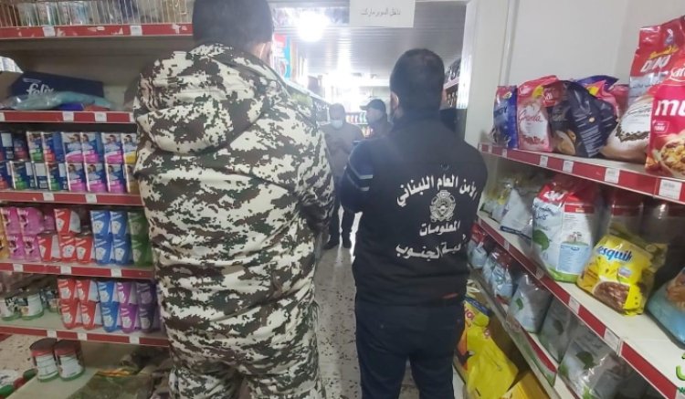 مراقبو الاقتصاد جالوا في مرجعيون وانذروا اصحاب محال