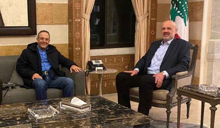 وزير الداخلية إستقبل رائد خوري وبحثا في الأوضاع العامة