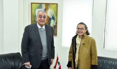 بو حبيب التقى المديرة الاقليمية لليونيسكو في زيارة تعارف