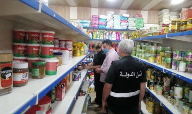 جولة لفريق من وزارة الاقتصاد في محال السوبرماركت