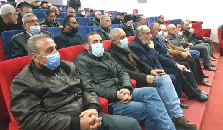 متقاعدو قوى الامن الداخلي اجتمعوا في بلدية حلبا: سنبقى موحدين حتى تحقيق المطالب