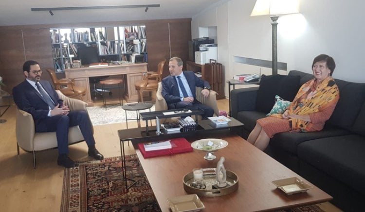 باسيل عرض مع فرونتسكا وسفيرة ايطاليا الاستحقاق الانتخابي: لدور رقابي اممي ودولي فاعل