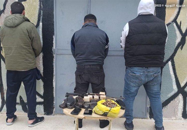 بالصور: توقيف أشخاص بتهمة السرقة