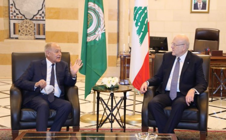 ميقاتي التقى أبو الغيط
