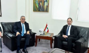 بو جبيب استقبل السفير البريطاني وهذا ما بحثاه