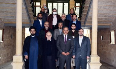 المرتضى استقبل وفدا من البعثة الثقافية الإيرانية سلمه دعوة لزيارة إيران