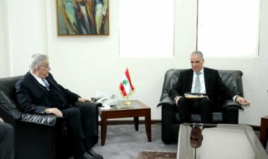 بوحبيب يلتقي مع طراف ووفد دول مجموعة السبع