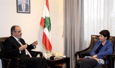 هذا ما بحثه وزير الصناعة مع السفيرة الفرنسيّة