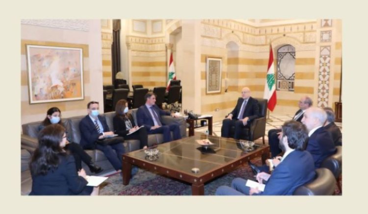 ميقاتي التقى المنسقة الخاصة للامم المتحدة ووفدا بريطانيا.. فرونتسكا: سأقدم تقريرا عن لبنان في جلسة مجلس الامن