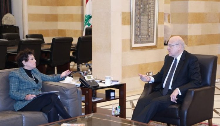 ميقاتي بحث ورشدي في الاوضاع وسبل دعم الشعب اللبناني