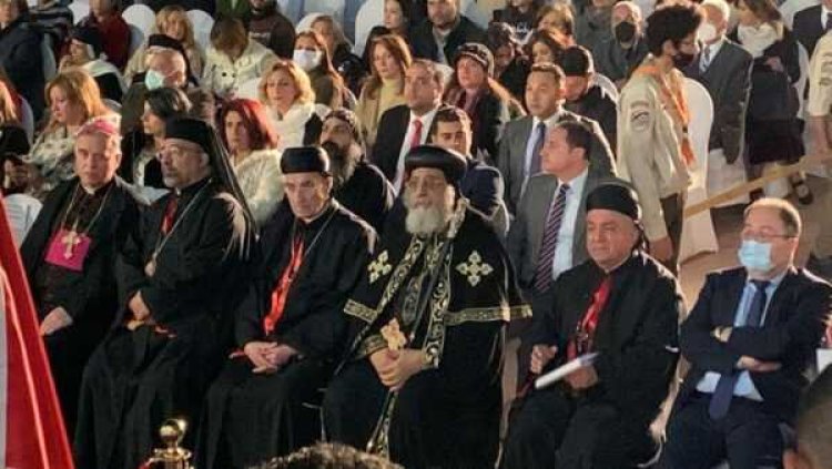 البطريرك الرّاعي يزور قداسة البابا تواضروس الثاني