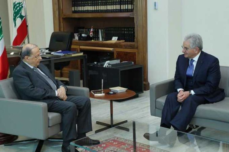 الرئيس عون عرض مع صفير وحبيب للاوضاع المالية