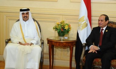 أمير قطر يعزي الرئيس المصري