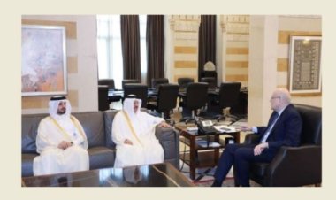 ميقاتي استقبل سفير قطر