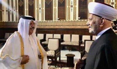 المفتي دريان عرض التطورات وتعزيز التعاون مع السفير القطري