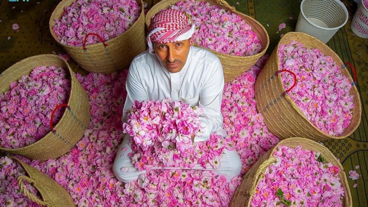 إفطار بنكهة مختلفة بين بساتين الورد في السعودية