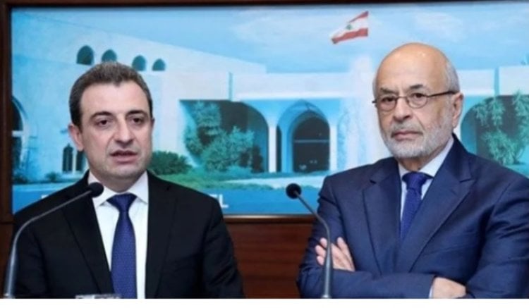 أبو فاعور وشهيب زارا  وزير الداخلية