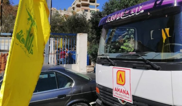 الحزب استأنف توزيع هبة المازوت لآبار المياه في صيدا وبلدات الجوار