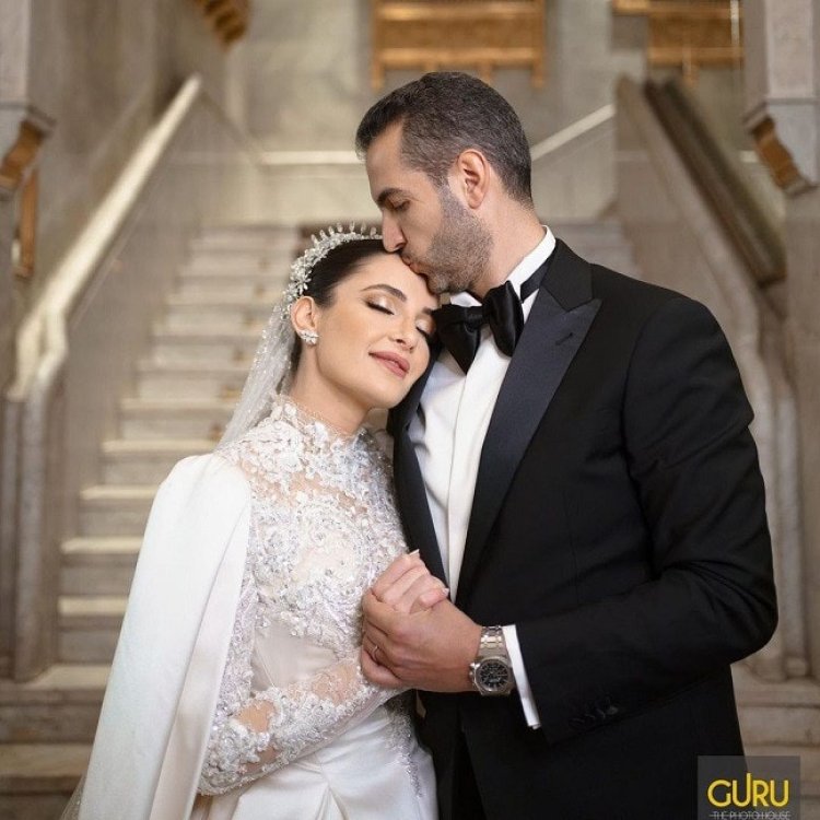 شام الذهبي تكسر تقليد الإحتفالات الزوجية بهذا التصرف وتنشر صورا جديدة من حفل زفافها !