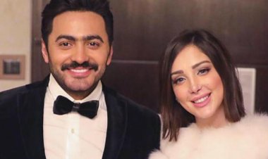 تامر حسني يرد على خبر انفصاله عن بسمة بوسيل !