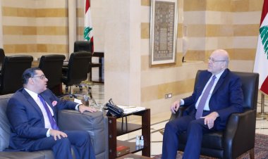 لقاءات ديبلوماسية في السرايا وتهنأت ميقاتي