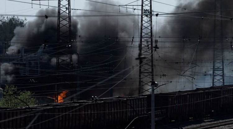 القوات الروسية تدك 6 محطات للسكك الحديدية في أوكرانيا
