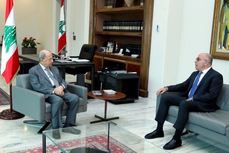 عون ترأس اجتماعا  لتحديد موقف لبنان حول النازجين السوريين واطلع على التحضيرات لاقتراع اللبنانيين في الامارات