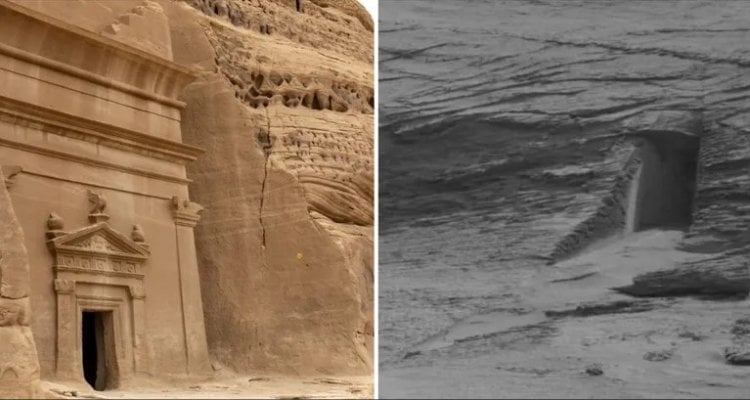 بوابة "غامضة" في المريخ يوجد مثيل لها في السعودية !