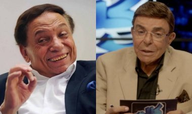 بالصور: عادل إمام ينعى سمير صبري: "مع السلامة يا صديقي "
