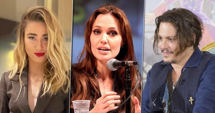 أنجلينا جولي حذرت جوني ديب من الزواج بآمبر هيرد