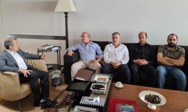 باسيل استقبل نقيب الاطباء الجديد