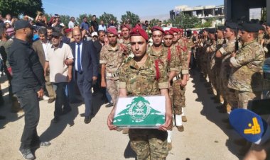 تشييع الشهيد شمص في بوداي