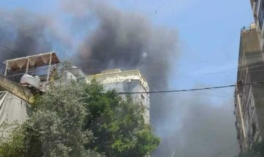 حرق دواليب مستعملة في قصقص ولا صحة لحدوث انفجار