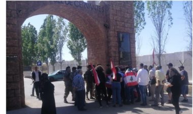 خيمة في وسط الطريق في القبة... حتى إطلاق سراح موقوف