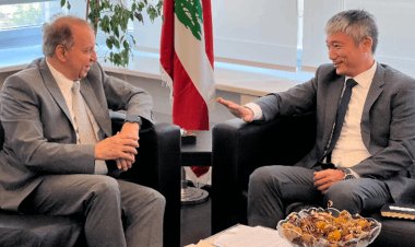 شرف الدين عرض مع ممثل أياكي إيتو ملف عودة النازحين السوريين