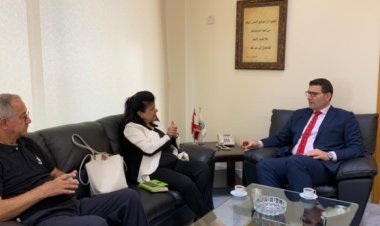 وزير الزراعة التقى رئيسة الشبكة العربية للسيادة على الغذاء
