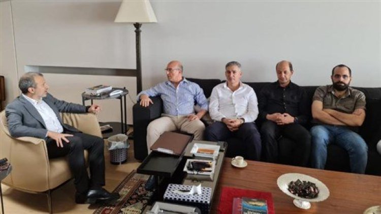 باسيل استقبل نقيب الاطباء الجديد