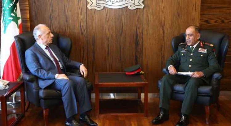 وزير الدفاع استقبل قائد الجيش النيبالي