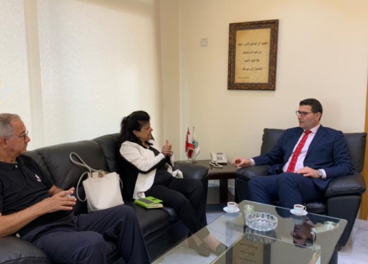 وزير الزراعة التقى رئيسة الشبكة العربية للسيادة على الغذاء