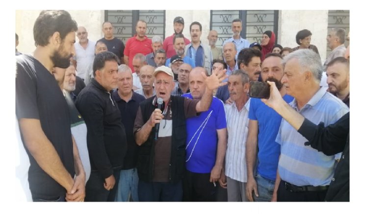 وقفة احتجاجية في بعلبك على أزمة الخبز وانقطاع الكهرباء