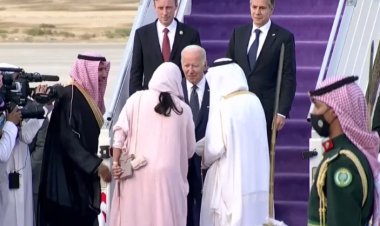 بالفيديو - بايدن في جدة.. وولي العهد السعودي في استقباله قبيل لقاء الملك
