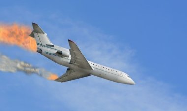 بالفيديو:طيار محظوظ ينجو من الموت بعد سقوط طائرته
