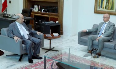 عون بحث تأمين القمح والحبوب للبنان