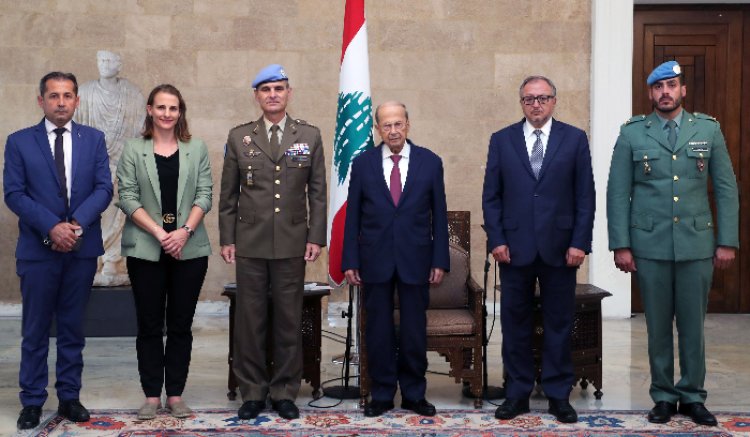 الرئيس عون ابلغ لازارو عن انتهاك اسرائيل للقرار 1701