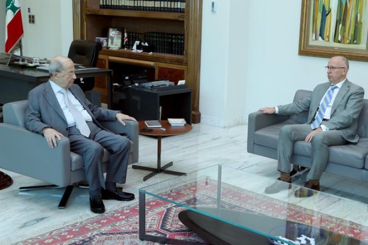 عون بحث تأمين القمح والحبوب للبنان