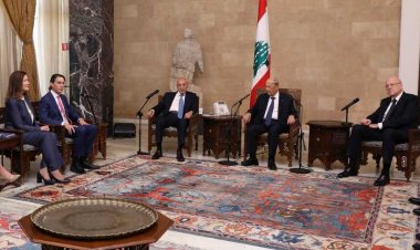 اجتماع ترسيمي موسّع في بعبدا ولقاء في الخارجية... هوكشتاين: متفائل جدا وأعود خلال اسابيع
