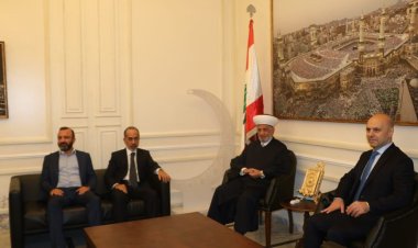 دريان التقى وفداً من "القوات اللبنانية" في دار الفتوى