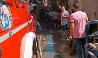 بالصور: قتلى وجرحى بحريق بكنيسة في مصر