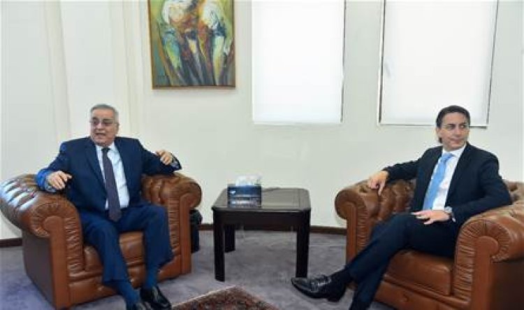 بوحبيب بعد لقاء هوكشتاين : " الموقف اللبناني موحد"