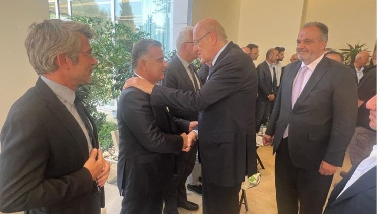 ميقاتي زار اللواء  ابراهيم معزيا